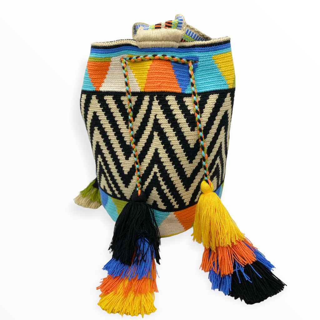 Multicolor Zebra Patterns Craft bag