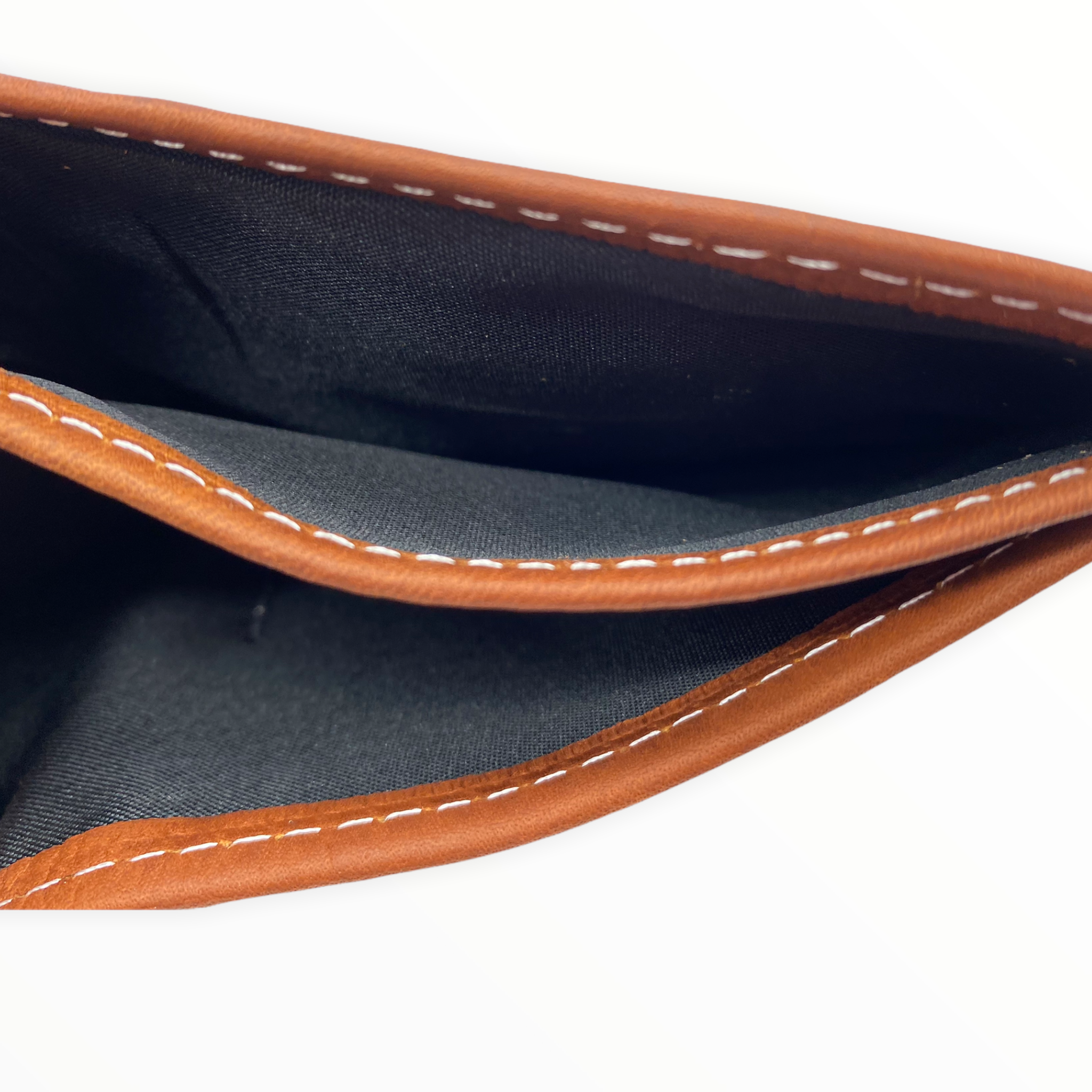 Men's Black Genuine Leather Wallet Made in Mexico Cartera de